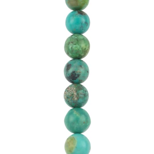 Turquoise Round Beads, 7.5mm by Bead Landing&#x2122;